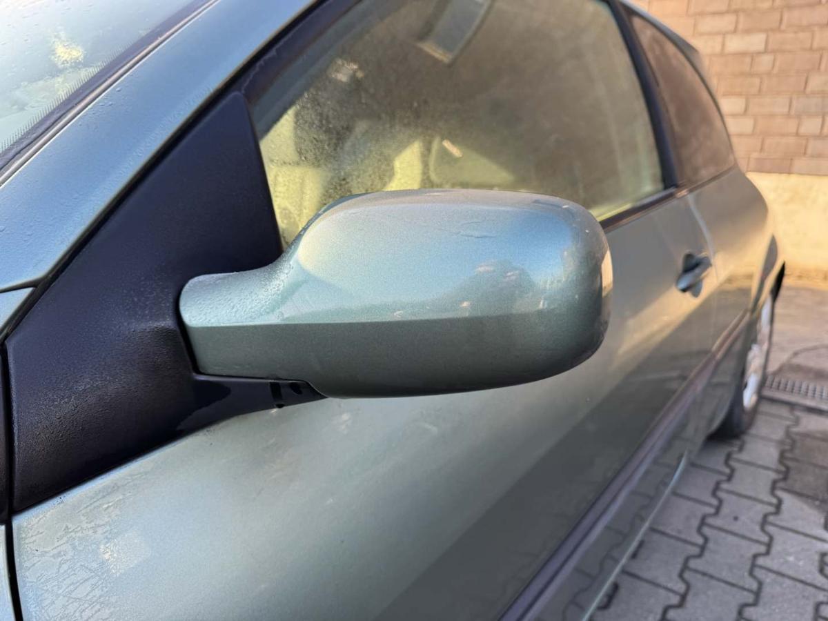 Renault Megane 2 original Au&szlig;enspiegel links elektrisch verstellbar TED97 Gr&uuml;n Bj.2005